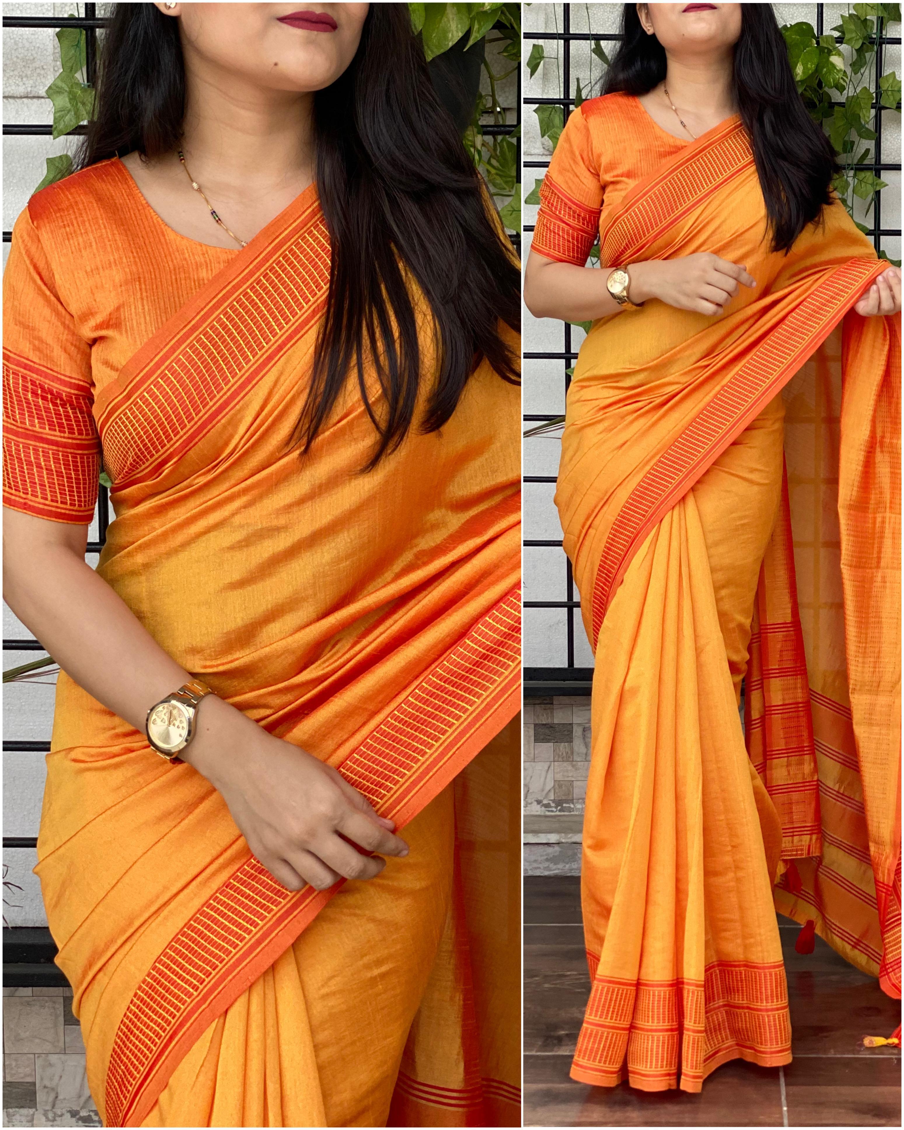 COTTON SILK SAREE