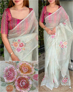 Mahira Soft Organza Saree