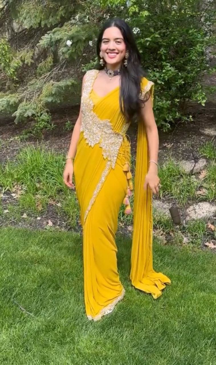 Embroidery Coding Pink Saree