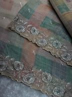 MariGold Glass Organza Saree