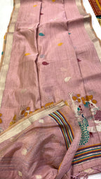 Munga Cotton Saree with Weaving Design