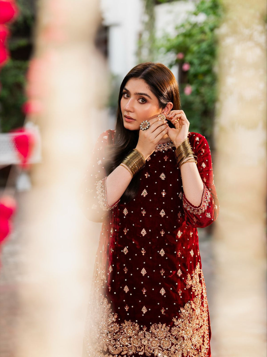 HAVY VISCOS VELVET SUIT