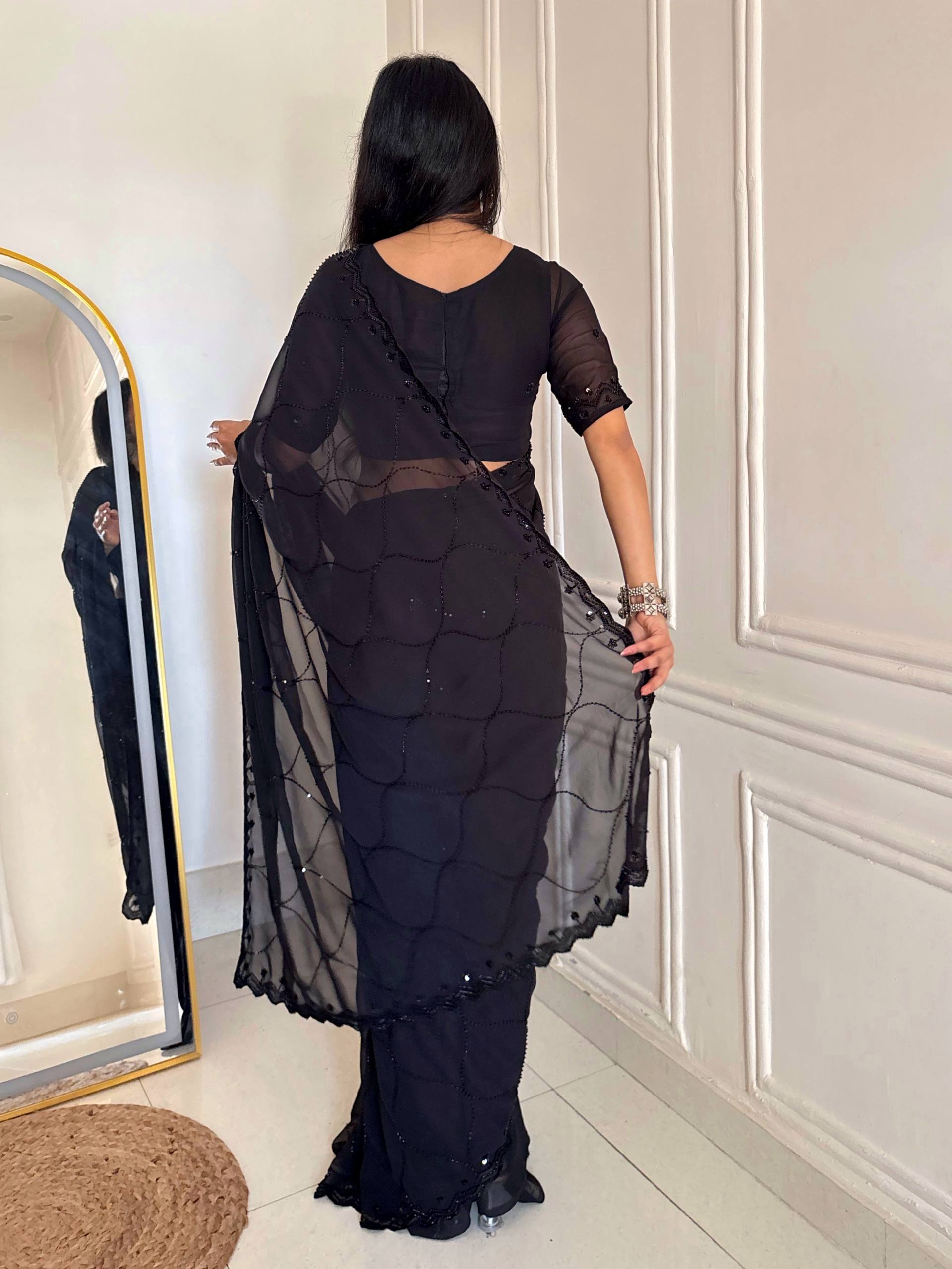 Faux Georgette Trending Saree