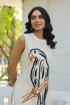 KHADHI COTTON KURTI WITH PLAZO