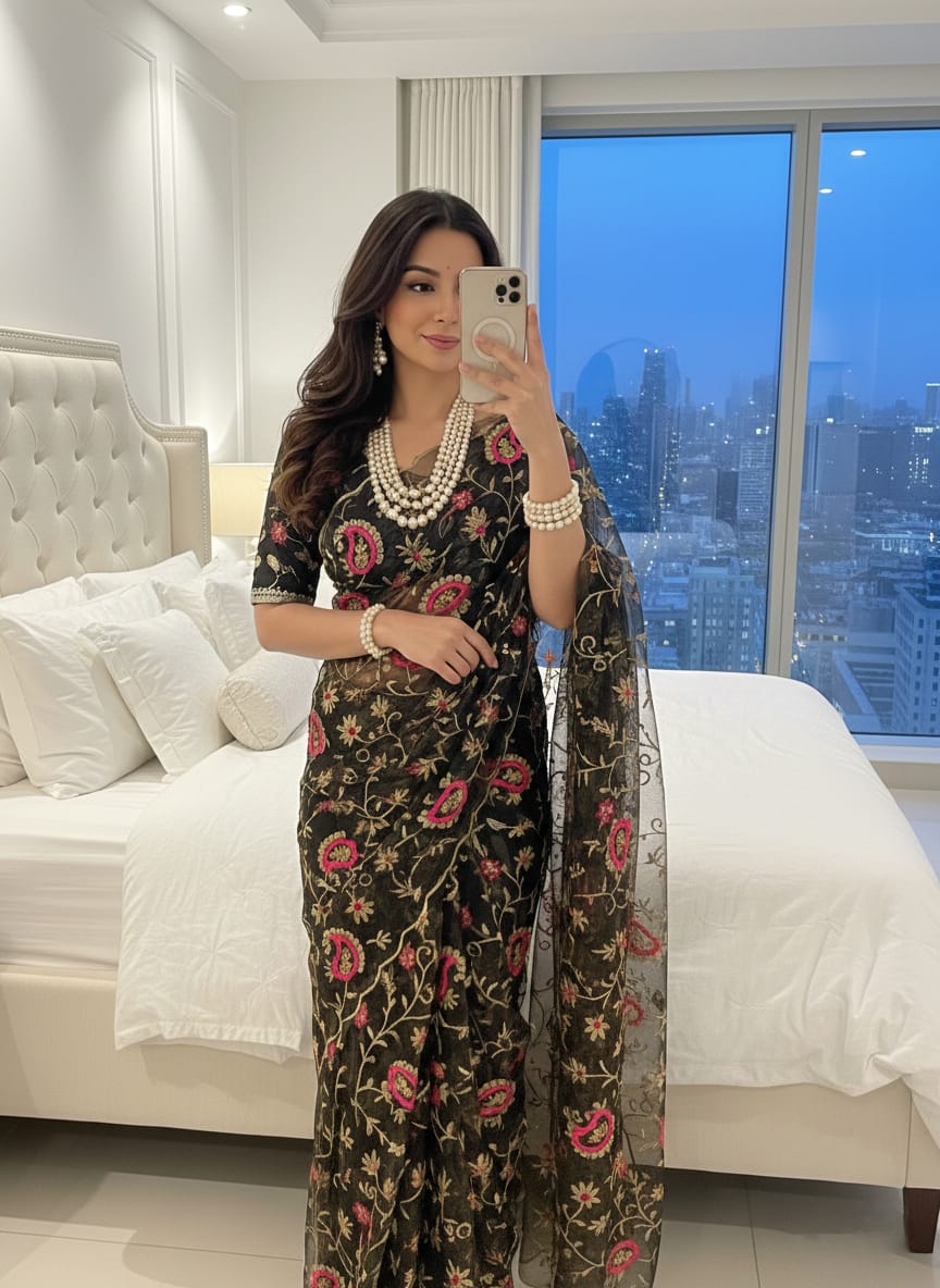 Soft Tissue Silk Saree