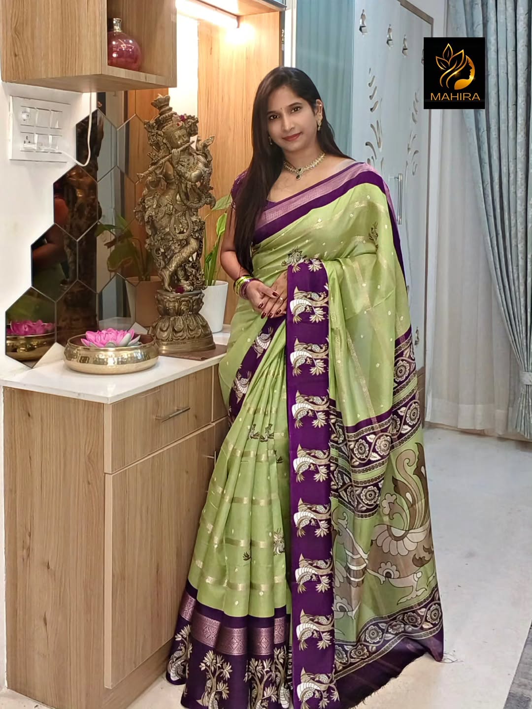 Premium Semi Viscose silk Fabric Saree