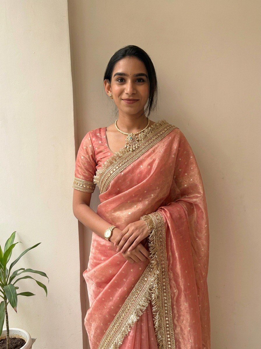 beautiful party wear beautiful Traditional Saree