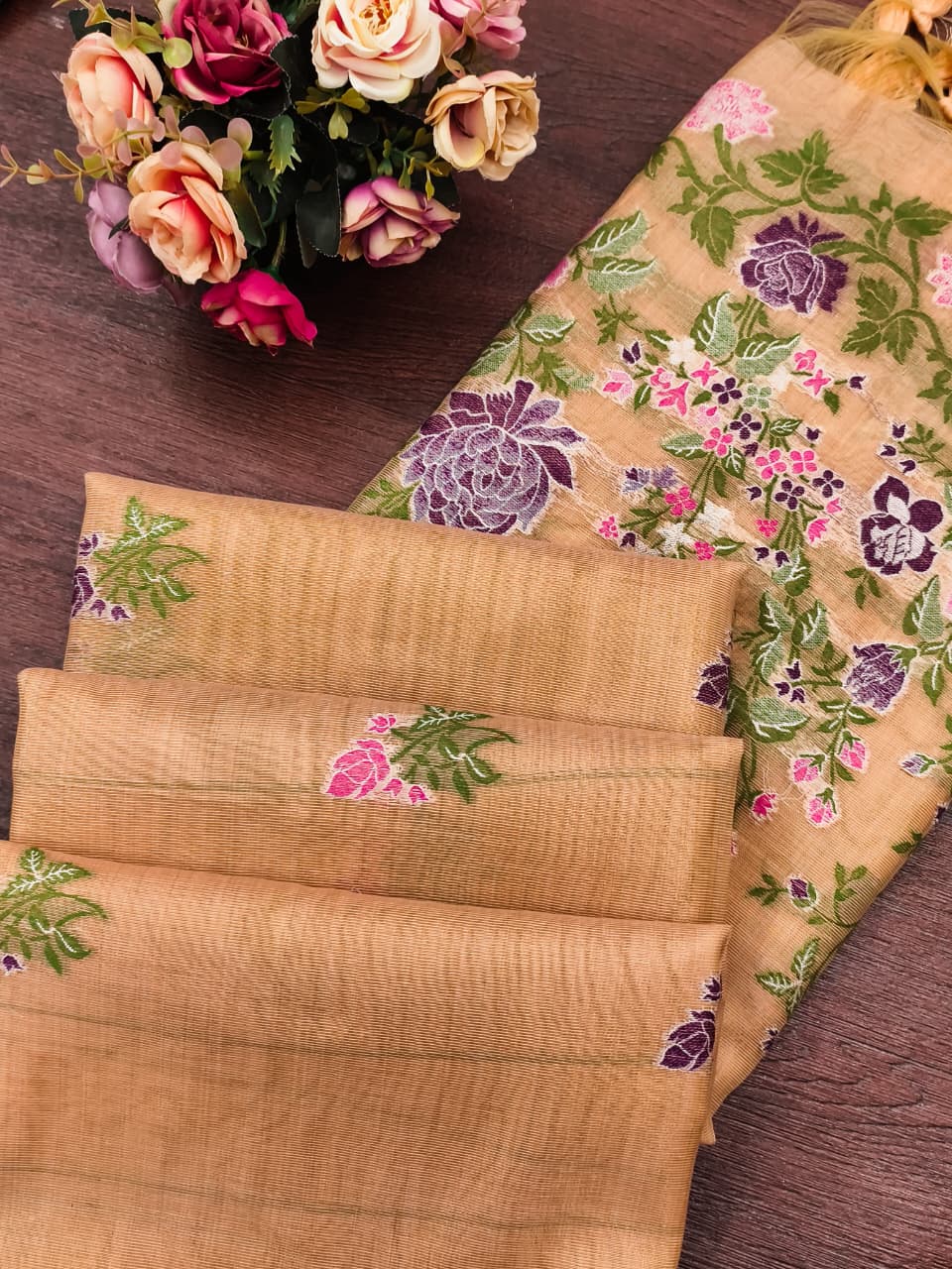 TISSUE SILK SAREE