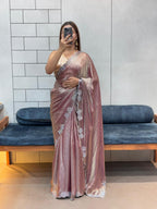 RICH SOFT SPACE SILK SAREE