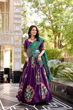 Tasar Silk Lehenga Choli