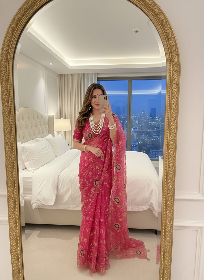 Soft Tissue Silk Saree