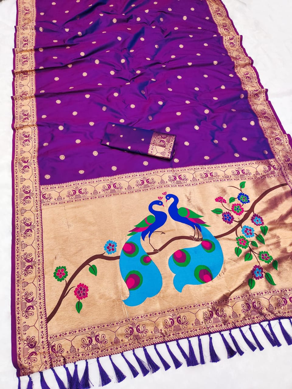 SOFT PAITHANI SILK SAREE