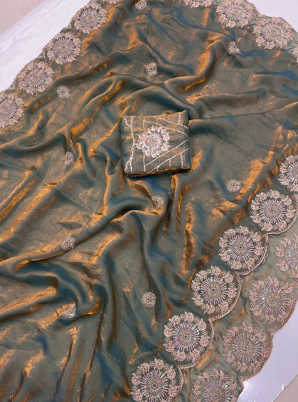 Space Silk Saree