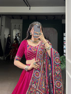 Tasar Silk Lahenga that defines your festive look