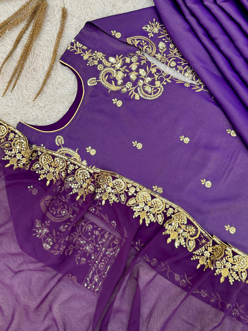 PURE ROMAN SHIMMER SILK SUIT