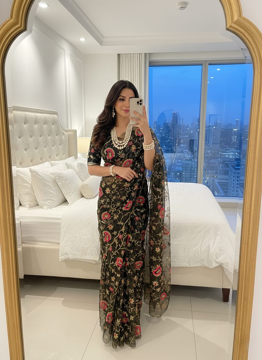 Soft Tissue Silk Saree