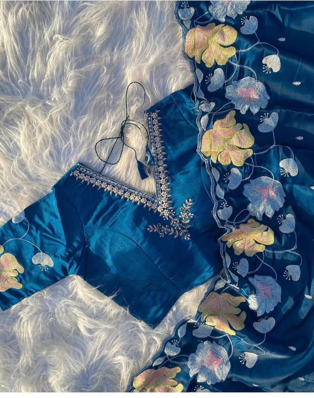 Sharmila Pure Tussar Silk Saree