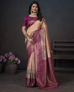 Tissue Silk Zari Weaving Saree