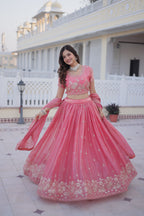 WEDDING PINK LEHENGA CHOLI