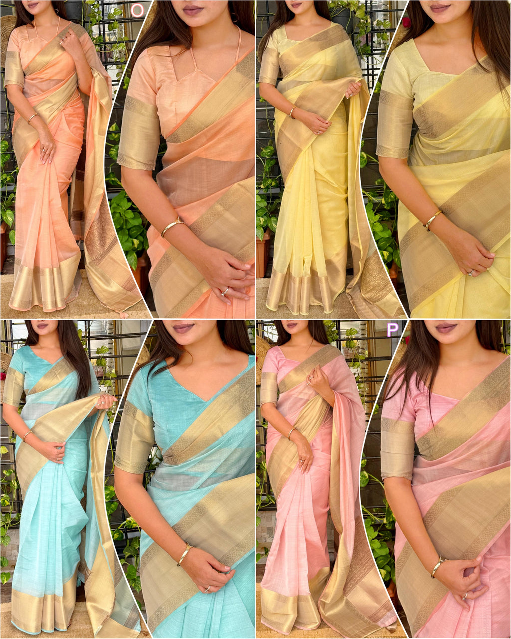 Glass Cotton Light Weight Saree