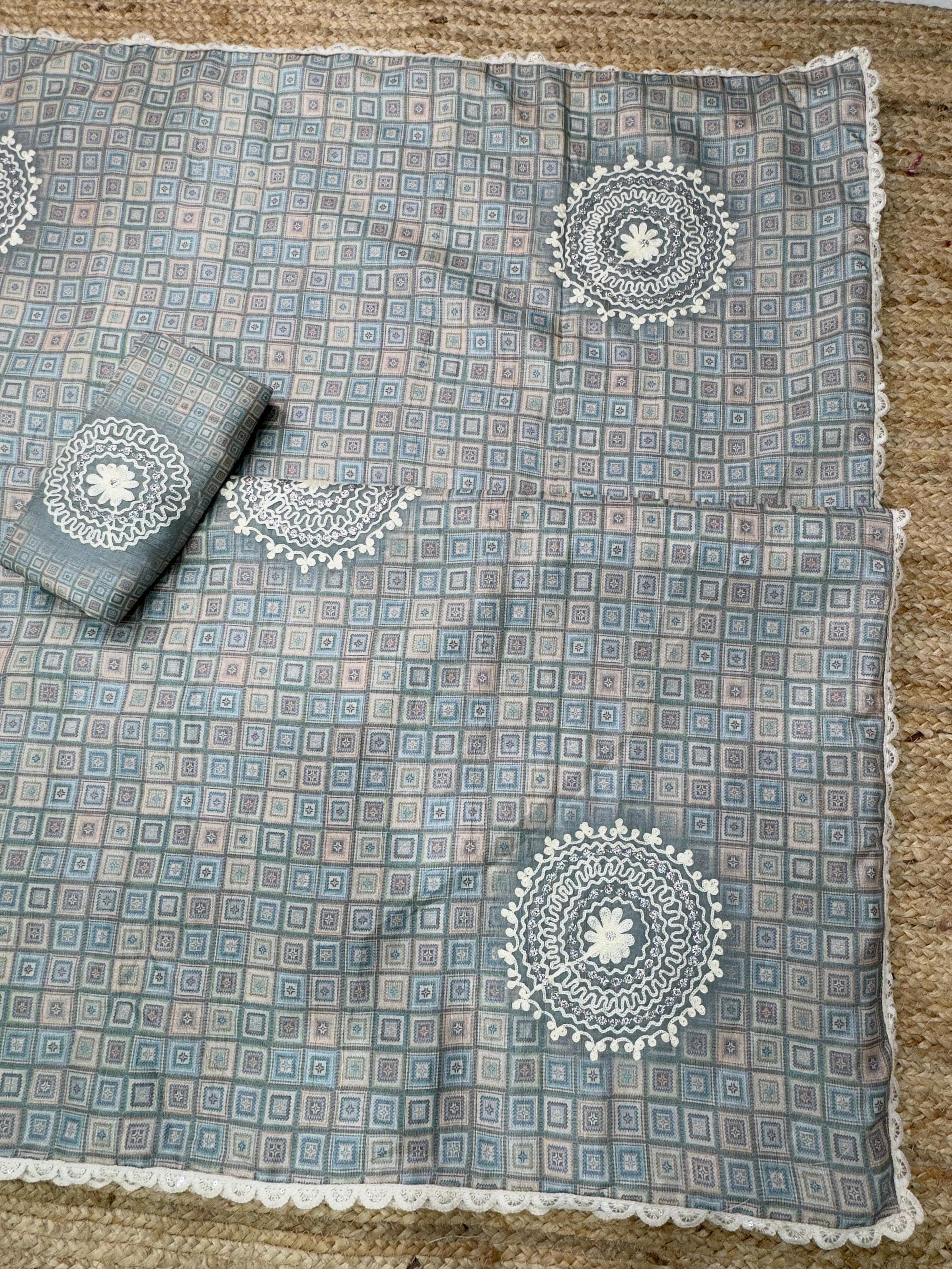 DESIGN -Nargis 🌺 Tusser Cotton Saree