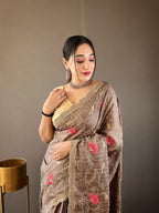 Pure Tussar Silk Sarees