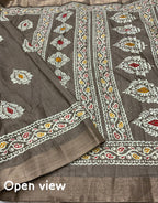 PRINED SAREE BEAUTIFUL COLOR