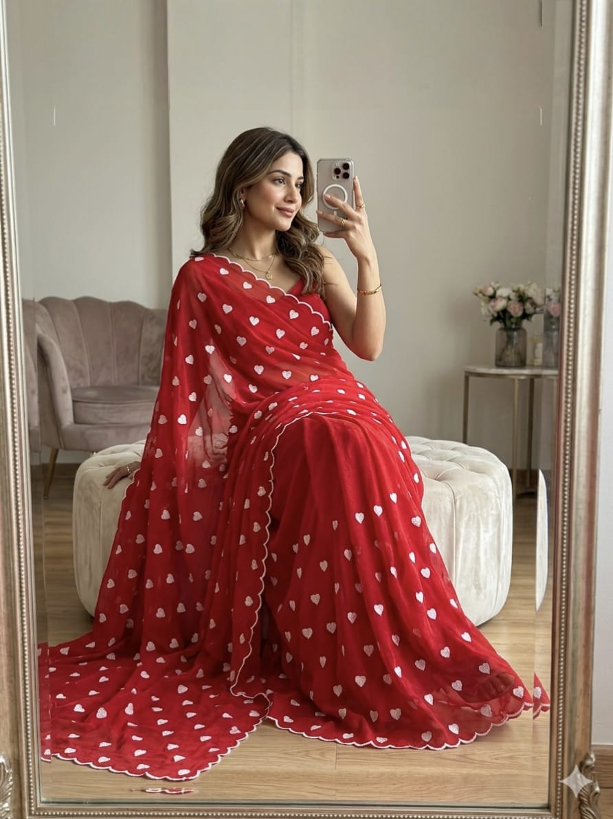 Primium Star Georget Saree