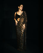 Bollywood BlockBuster Sanya Malhotra Saree