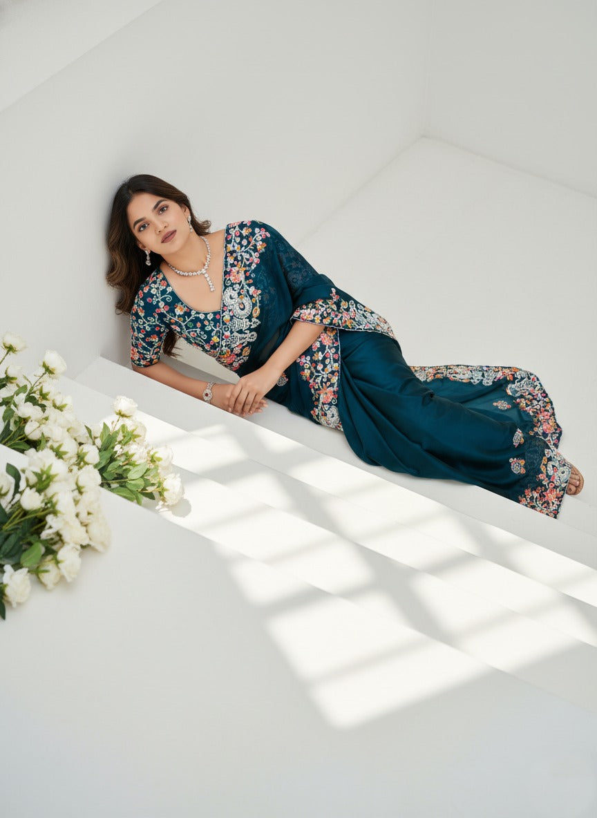 SOFT RANGOLI SILK SAREE