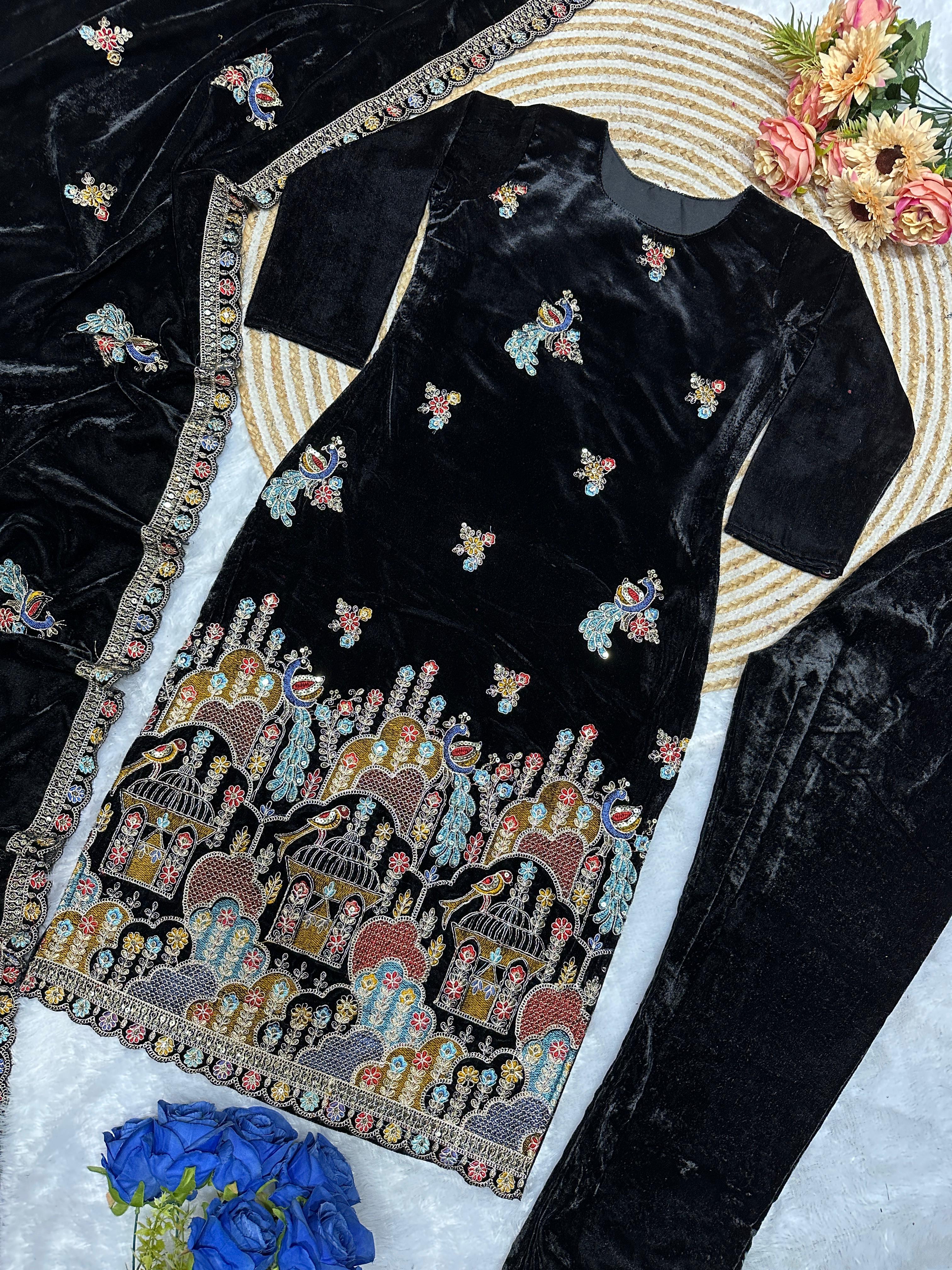 NEW DESIGNER PARTY WEAR SUIT