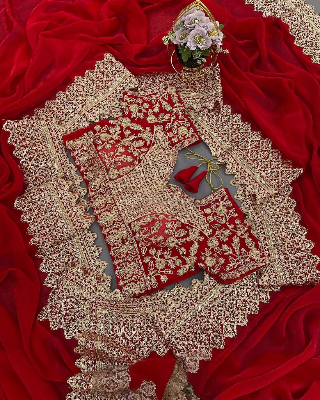 Fancy Fendy Satin Fabric Saree