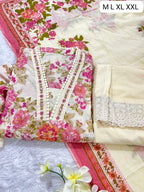 Anarkali Kurti With beautiful Floral print