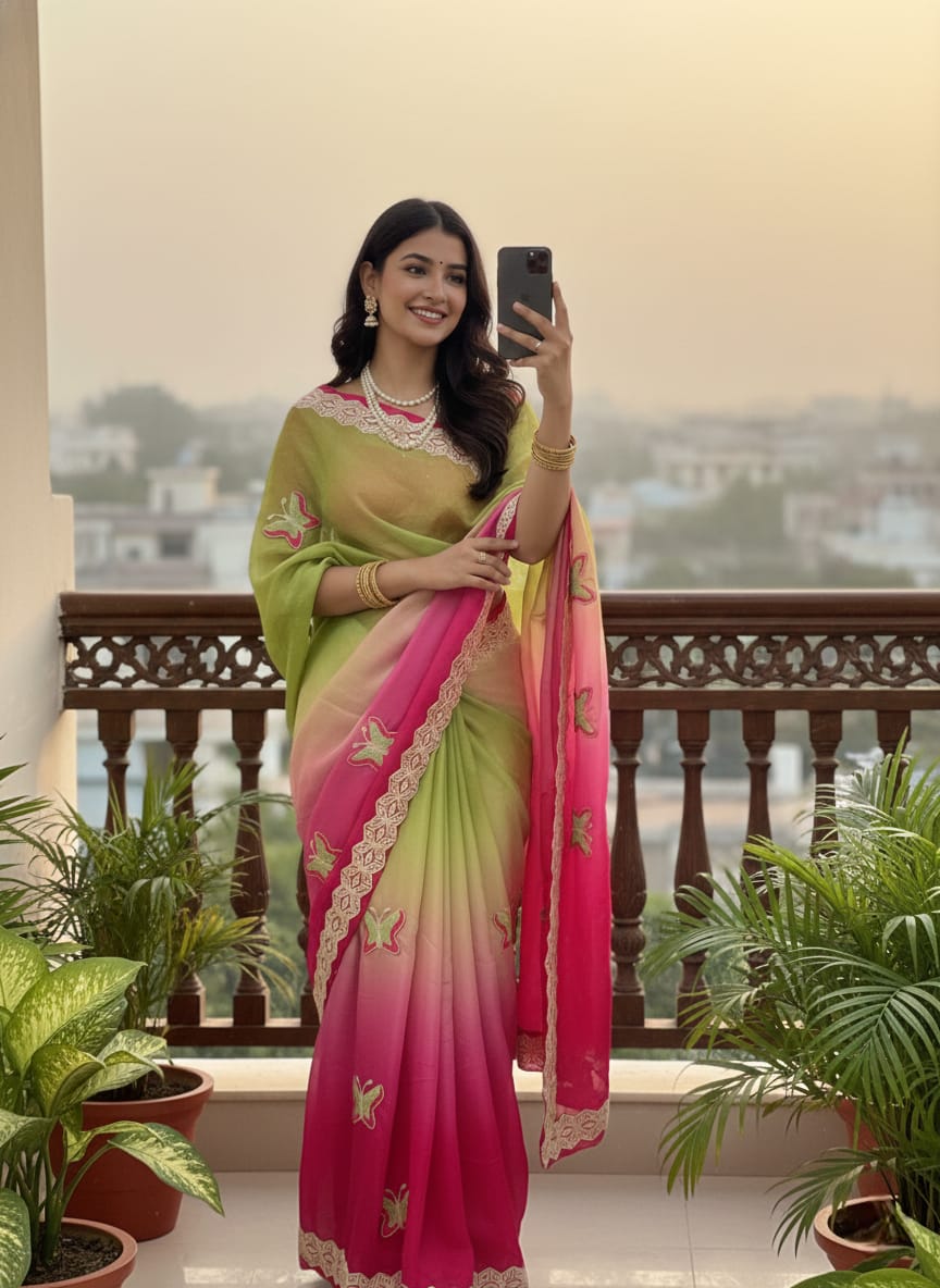 2D Fendy Peding Saree