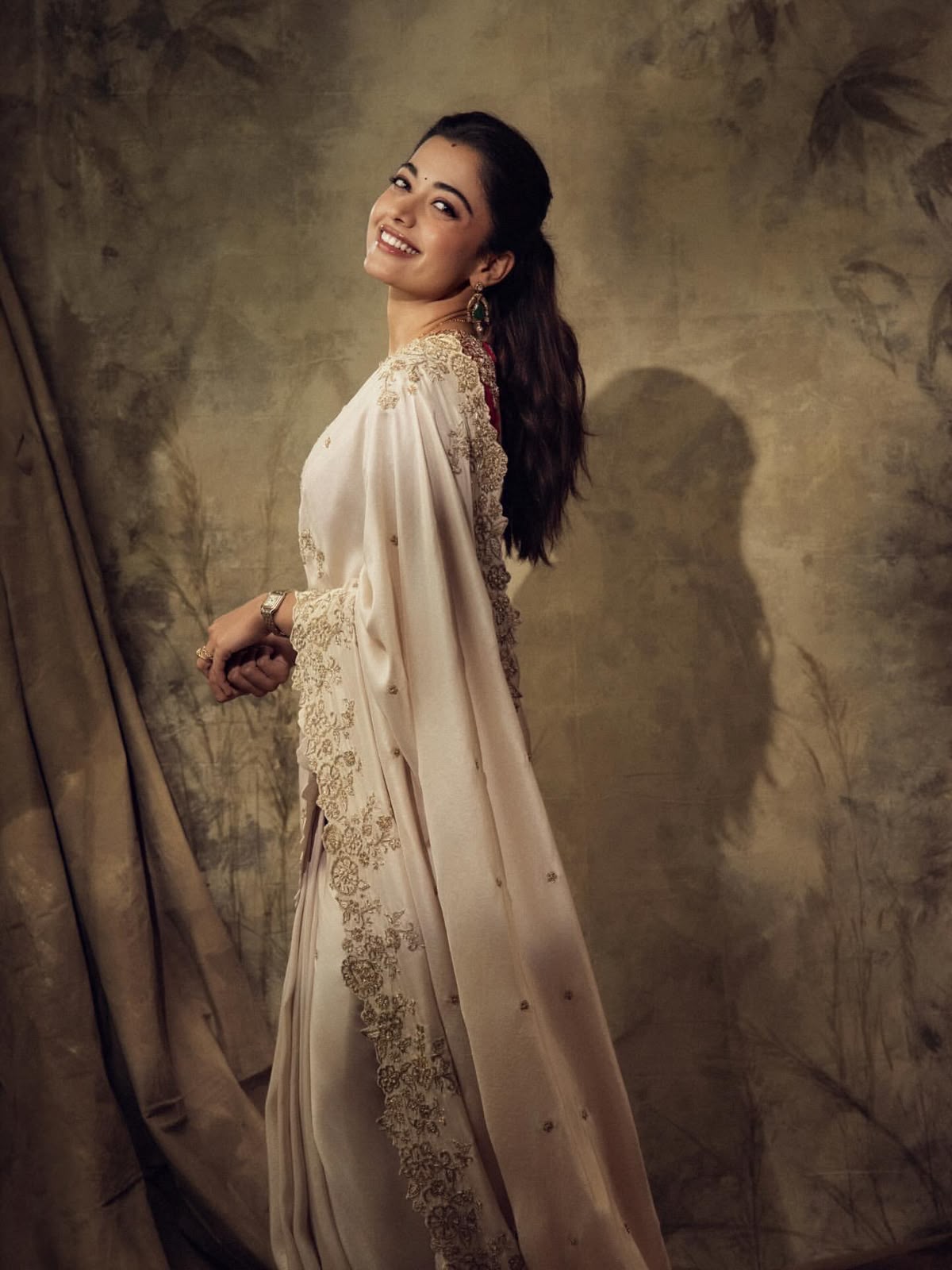 Bollywood Special Rashmika Mandanna Saree