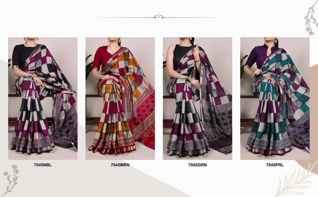 POLYESTER VISCOSE CHANDERI