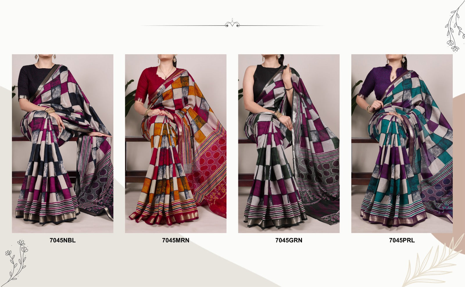 POLYESTER VISCOSE CHANDERI