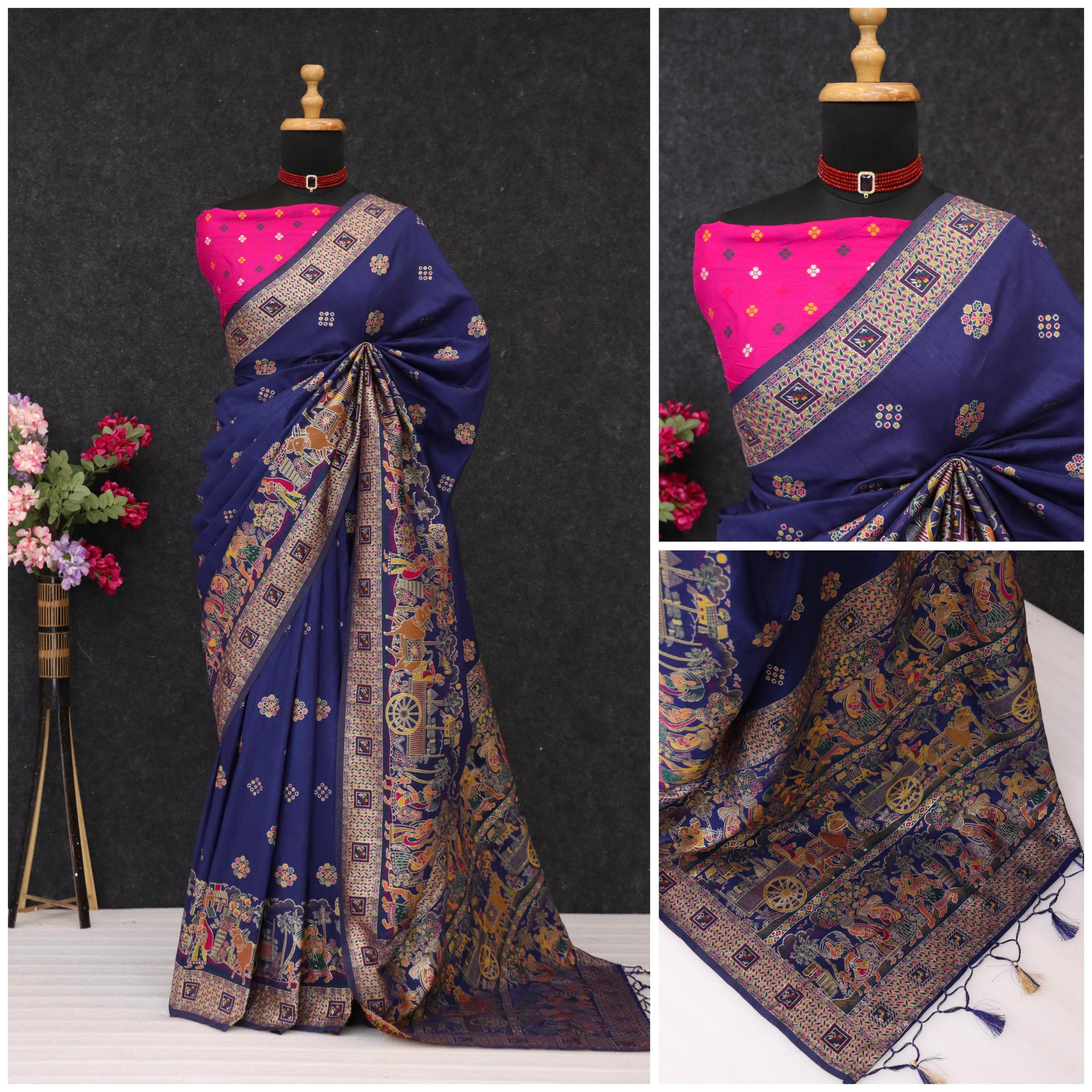 Elegance Launched Silk Saree
