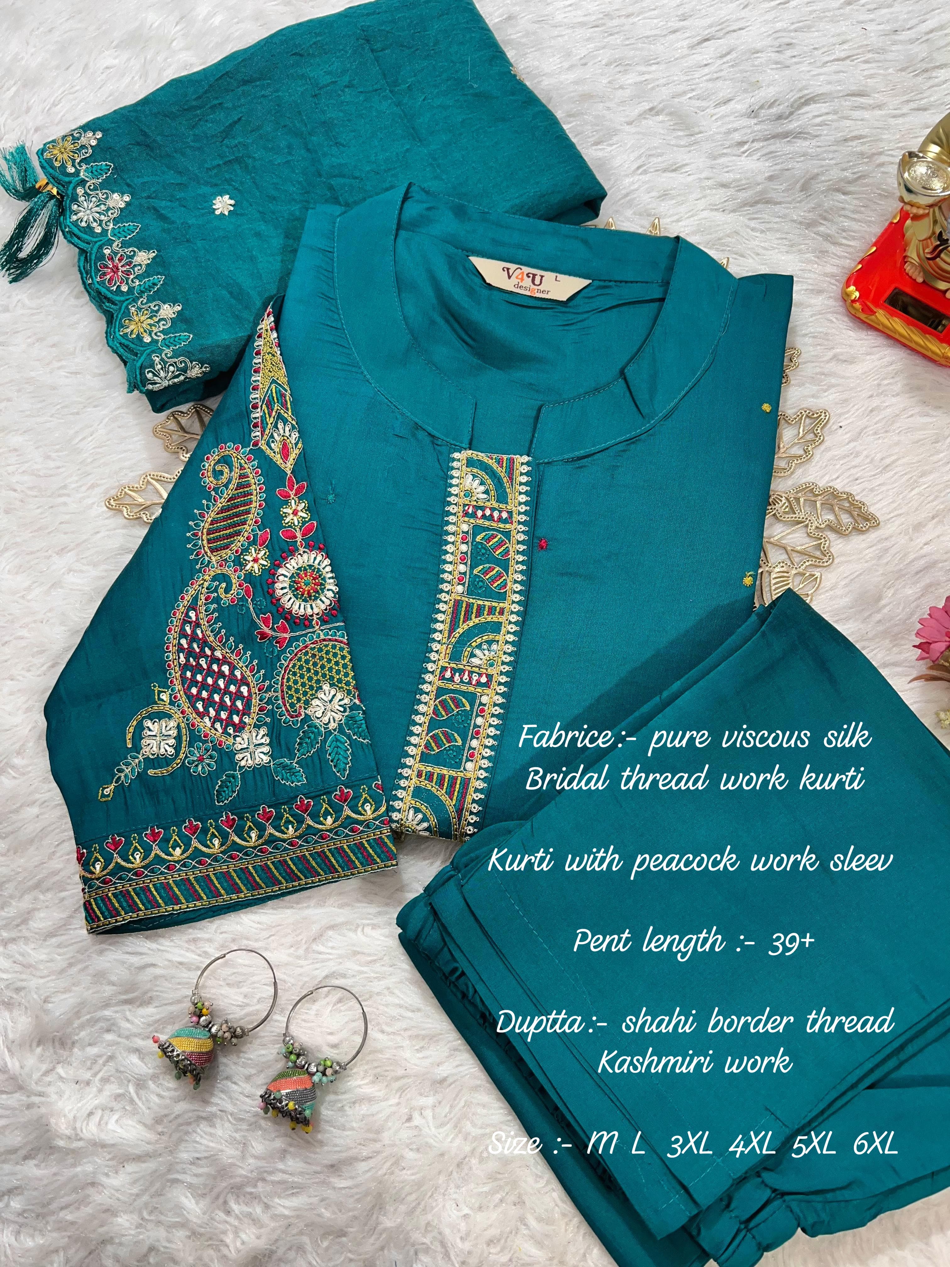 PURE MUSLIN SILK KURTI