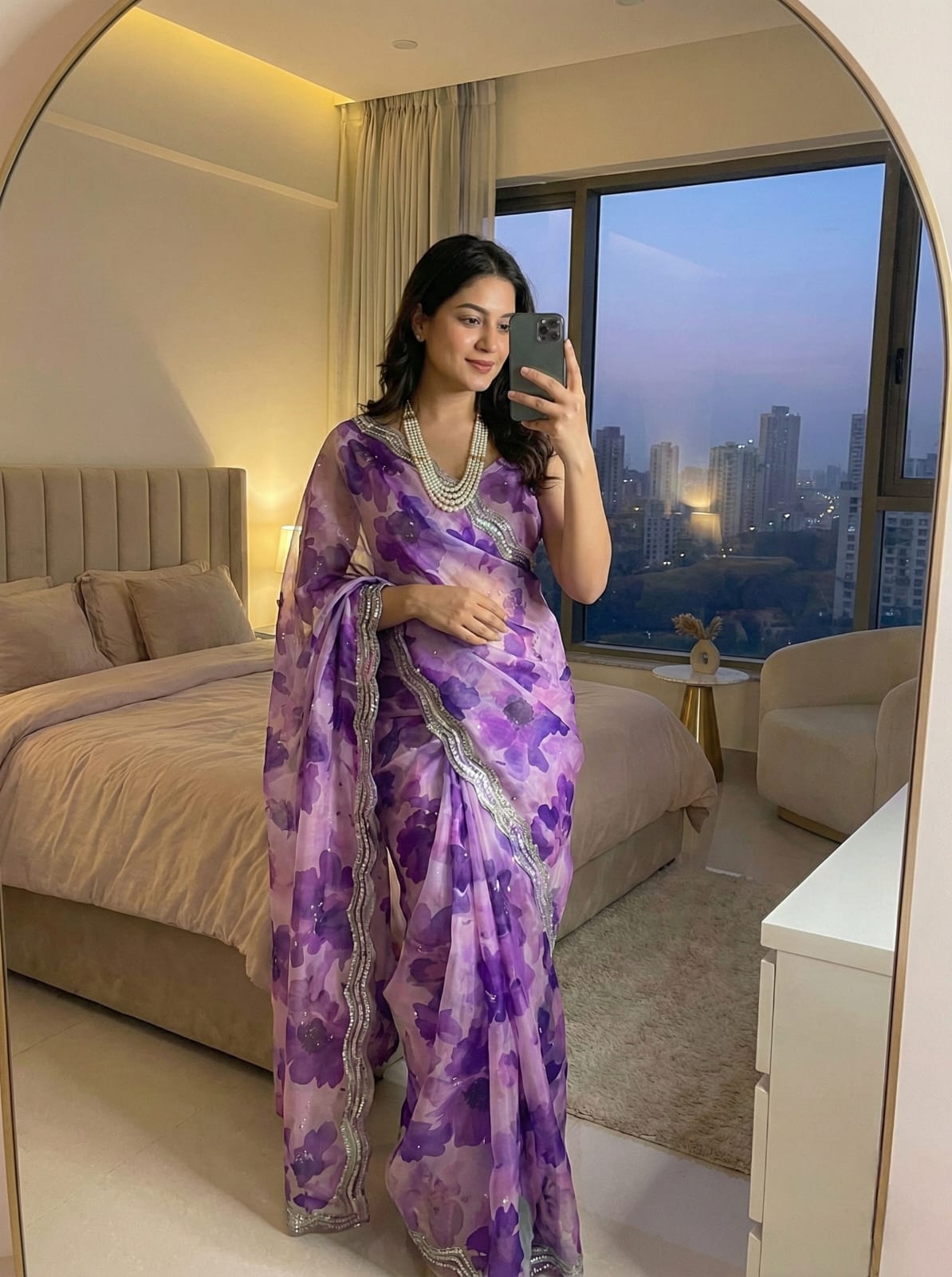 Pure Soft Zimmy Choo Silk Saree