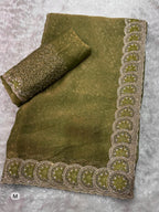 Star Fish Fendy Jacquard Saree
