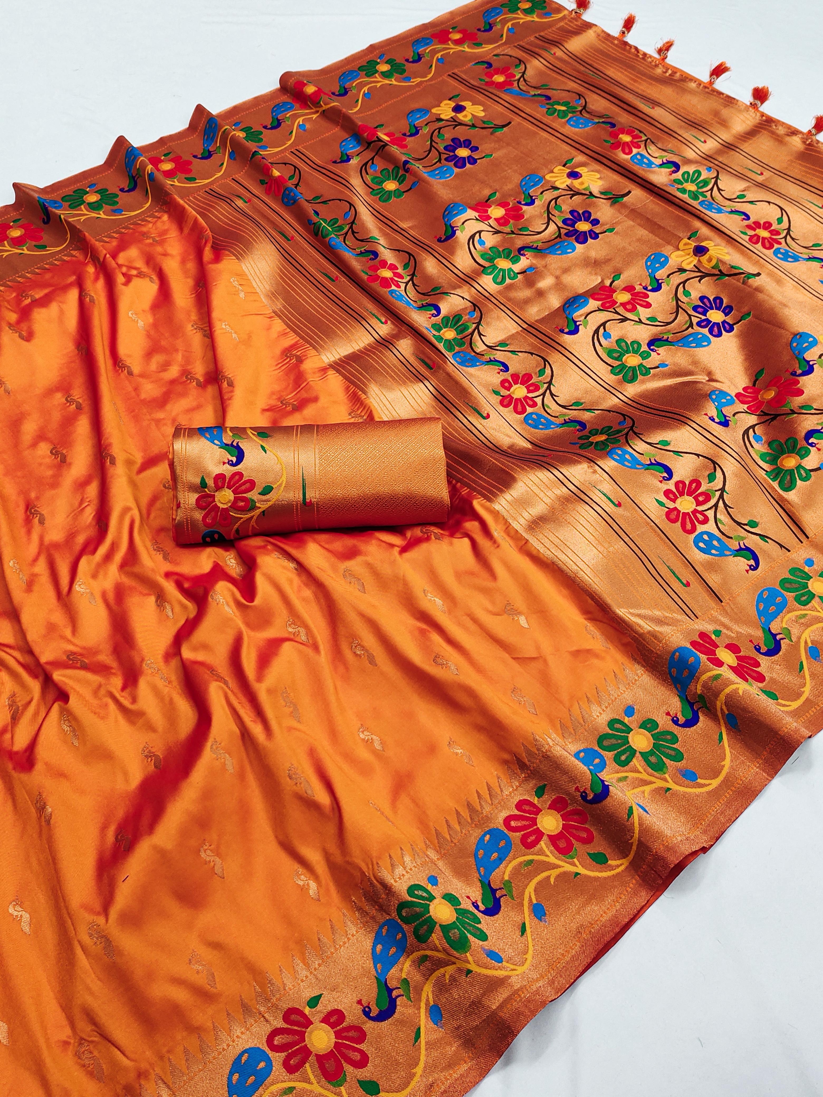 SOFT PAITHANI SILK SAREE