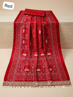 Ajrakh Sartin Viscose Saree