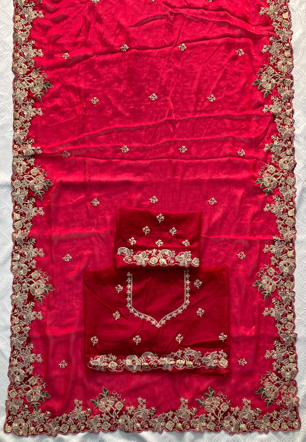 Soft Fendy Chiffon Saree