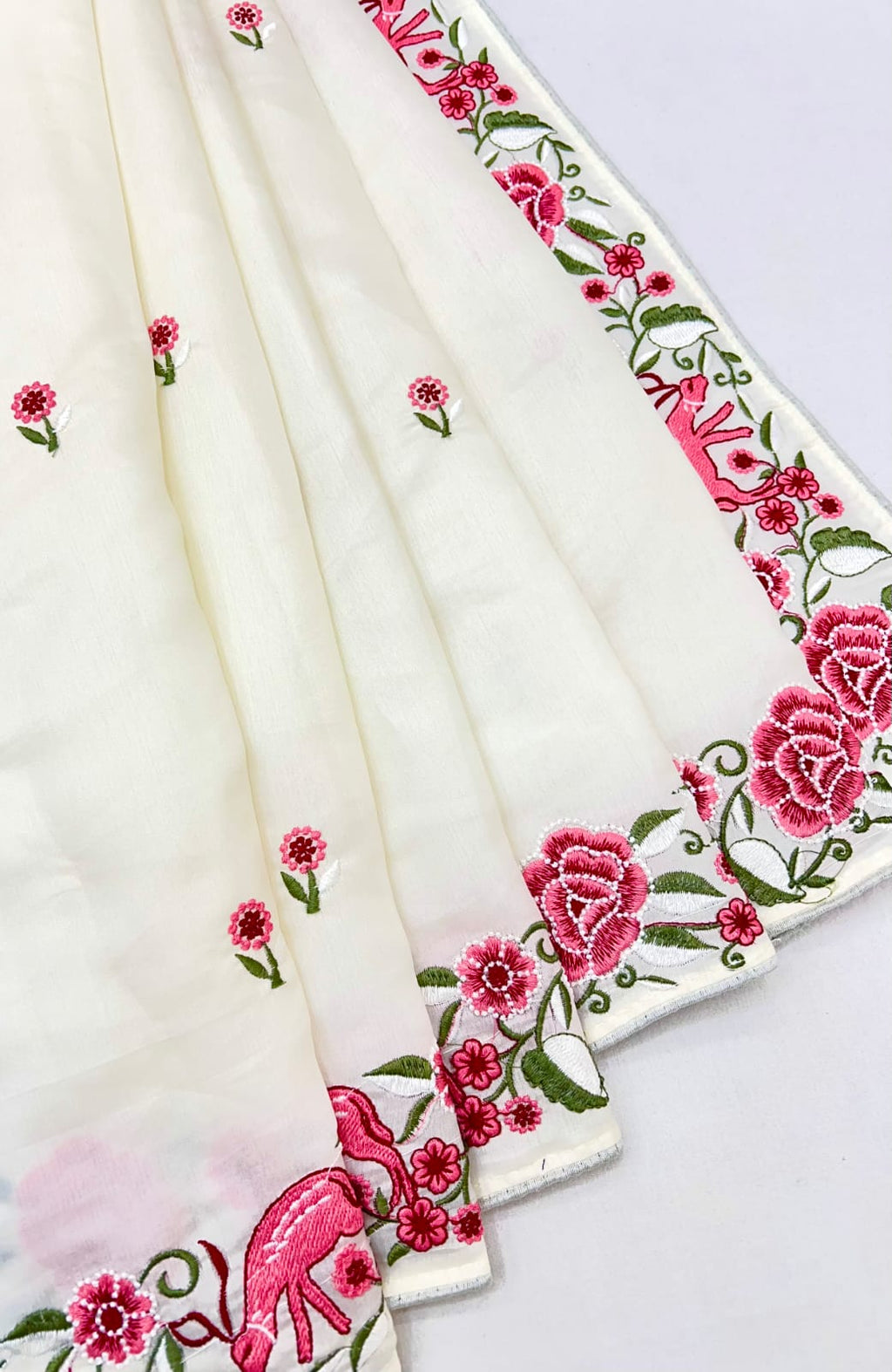 Pure Tussar Silk Saree
