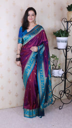 SILK SAREE GOLD ZARI
