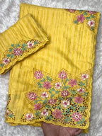 TUSSER COTTON SILK SAREE