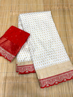 DURGA POOJA SPECIAL PURE KHADHI SAREE
