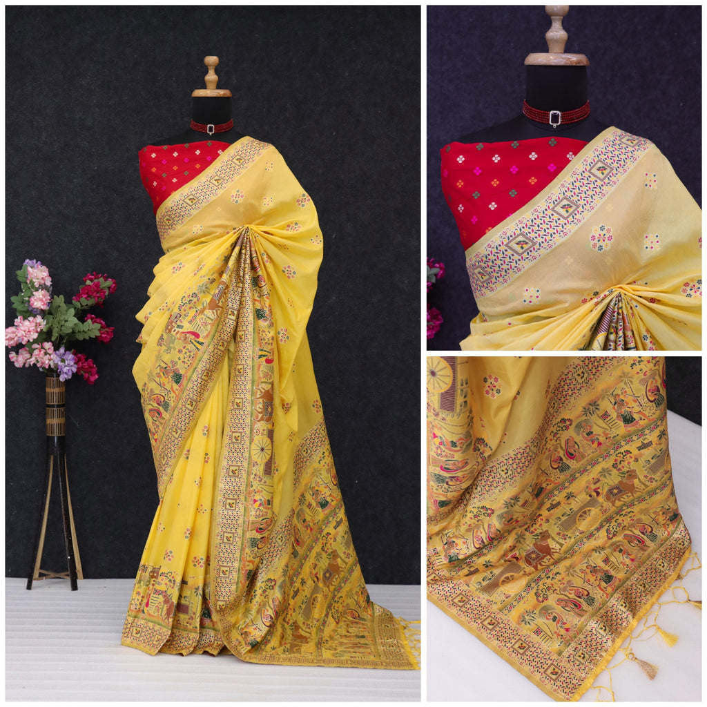 Elegance Launched Silk Saree