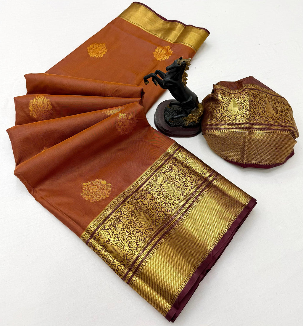 PREMIUM RAW MANGO SOFT SILK SAREE